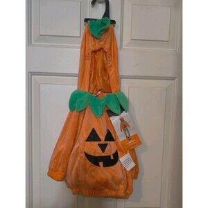 Hyde And Eek Halloween Pumpkin Jack O Lantern Costume Size 18-24 Months New